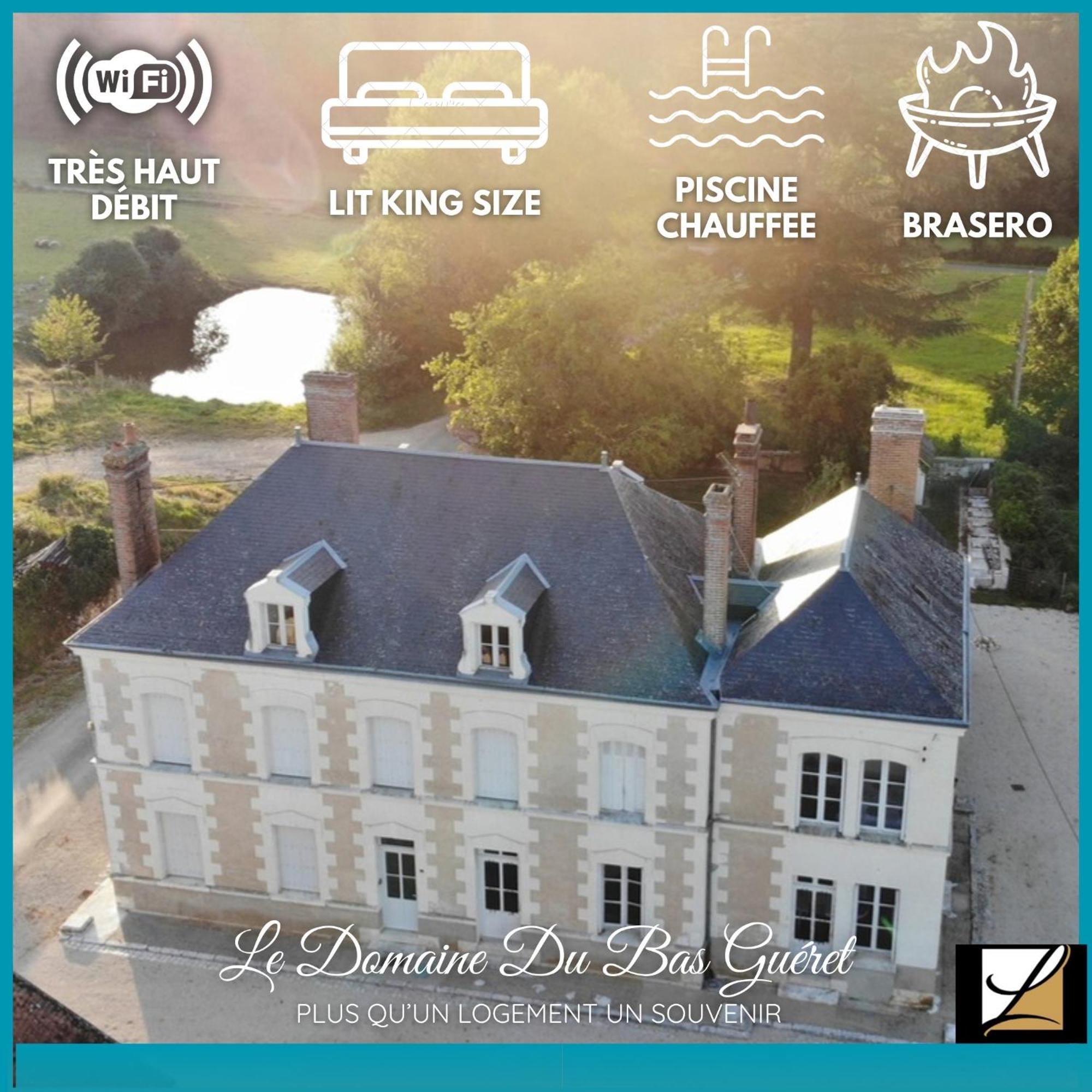 Le Domaine Du Bas Gueret Villa Mareuil-sur-Cher Luaran gambar